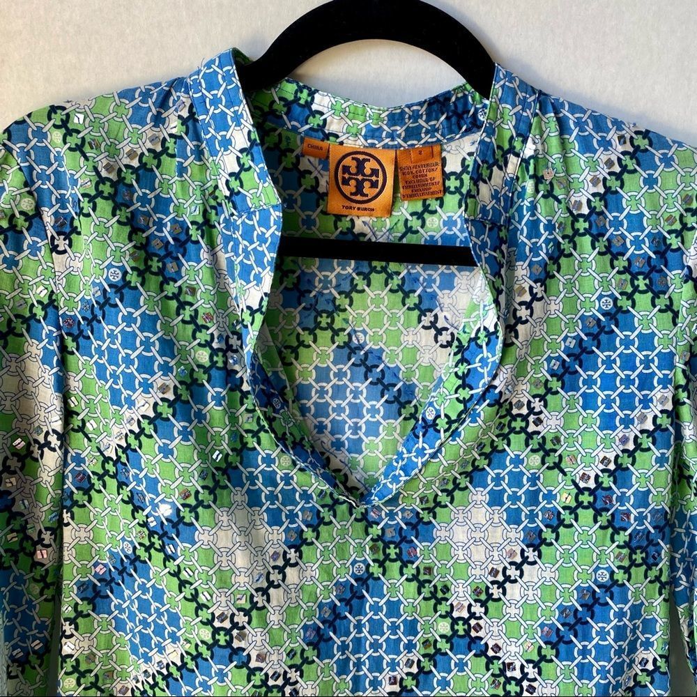 Tory Burch Tunic Blouse with Sequins